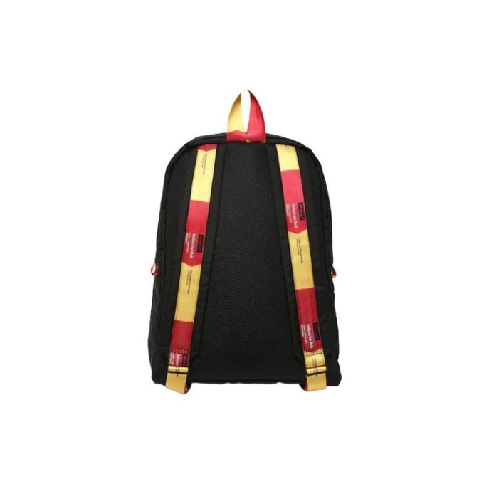 Easy Strap Detail Backpack “Black/ Pink”