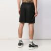 Elastic Waistband Logo Printing Shorts Version Black