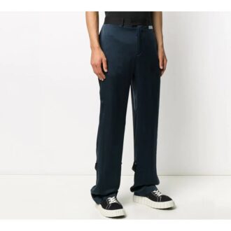 Elongated Straight-Leg Trousers