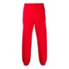 Embroidered Logo Bundle Feet Sports Pants Red