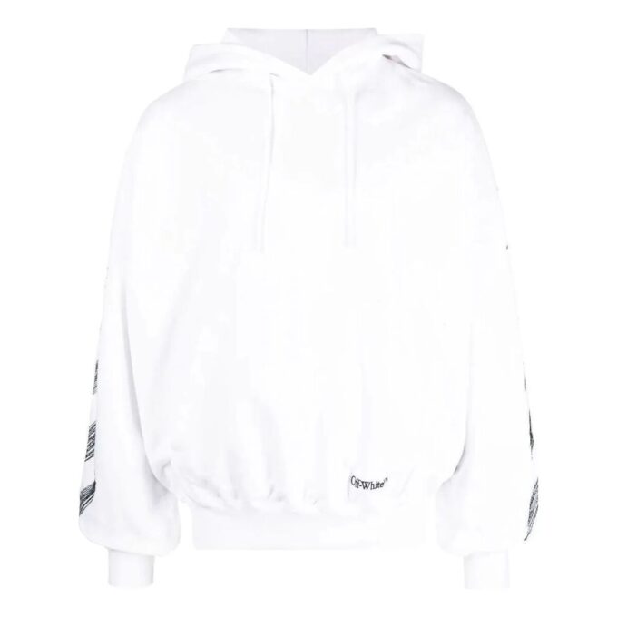 Embroidery Hoodie “White”