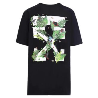 Fern Arrow New Over Tee “Black Fern”
