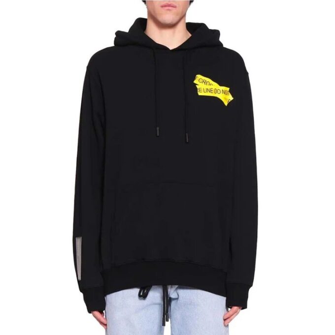 Fire Tape Sweatshirt “Black”