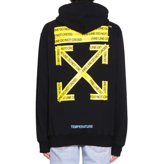 Fire Tape Sweatshirt “Black”