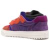 Floating Arrow Low-Top Sneakers “Purple Orange White”