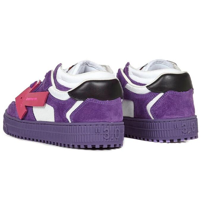Floating Arrow Low-Top Sneakers “Purple Pink White”