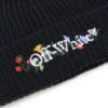 Floral Embroidered Beanie Floral Embroidered Beanie