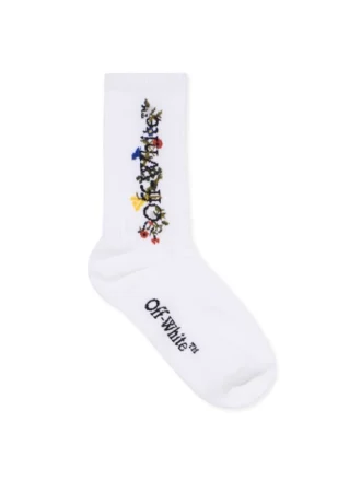 Floral Pattern Mid Socks Floral Pattern Mid Socks