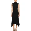 Fluid Sleeveless Midi Dress