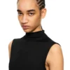 Fluid Sleeveless Midi Dress
