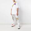 FW19 Shape Of Oversized Printing Short-Sleeve Tee Men White