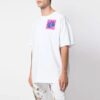 FW19 Shape Of Oversized Printing Short-Sleeve Tee Men White