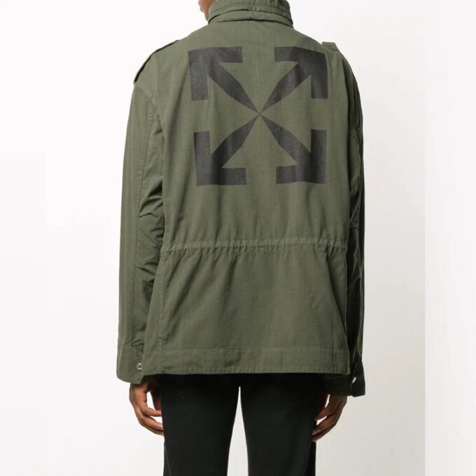 FW20 Arrow Logo Sports Coat Men’ s Green