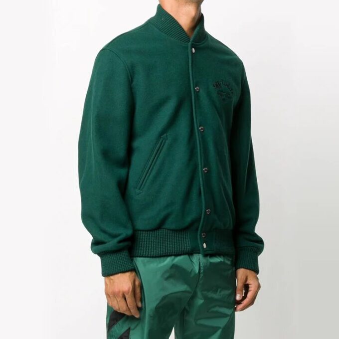 FW20 Arrows ArrowsPrintingBomber Jacket Men Green