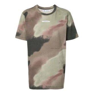 FW20 Arrows Logo Printed Men Green