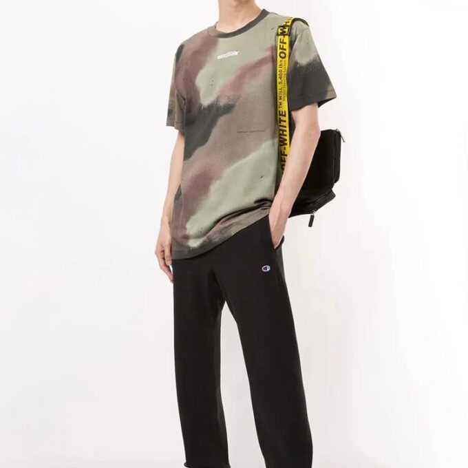 FW20 Arrows Logo Printed Men Green