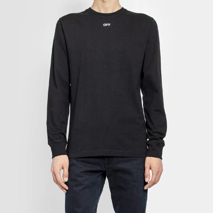 FW20 Arrows Long Sleeve Men Black