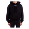 FW20 Arrows Printing Hooded Pullover Men Black