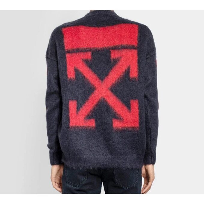 FW20 Arrows Sweater Men Grey