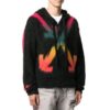 FW20 Arrows Vein Hooded Sweater Men’ s Black
