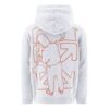 FW20 ArrowsPrinting Hooded pullover Men Grey