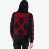 FW20 ArrowsPrinting Pullover Men Black