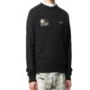 FW20 Caravaggio Angel Printing Sweater Men Black