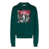 FW20 Caravaggio Loose Hooded Pullover Men Green