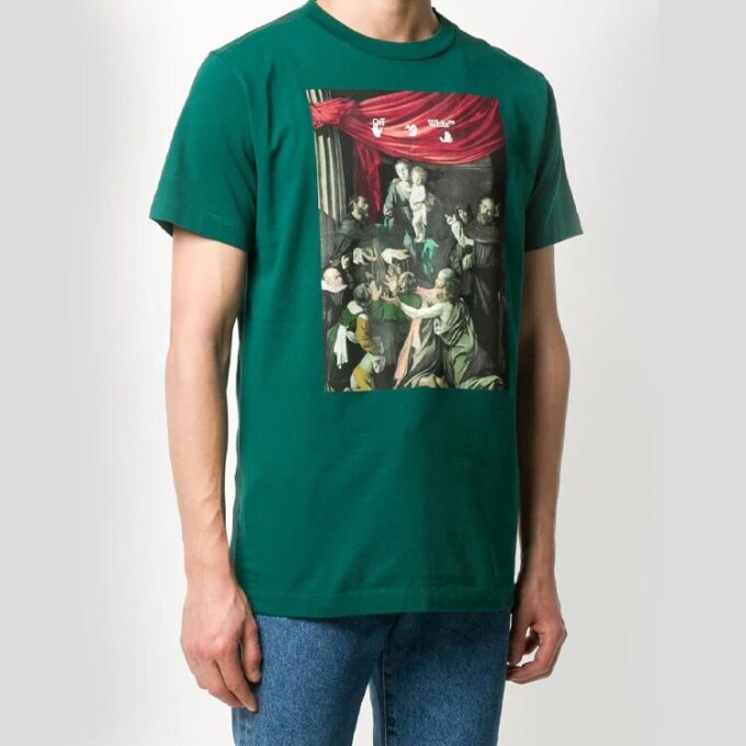 FW20 Caravaggio Printed Men Green