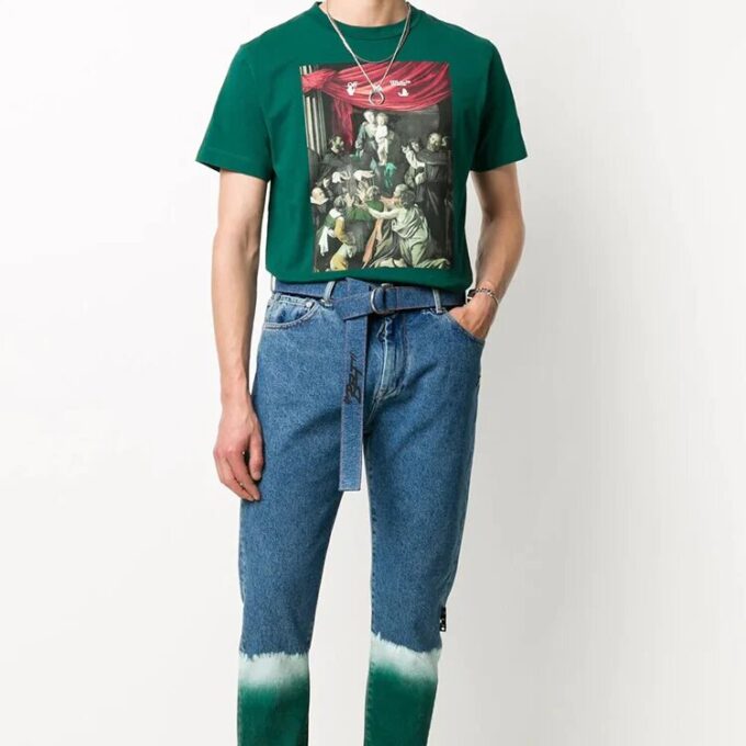 FW20 Caravaggio Printed Men Green