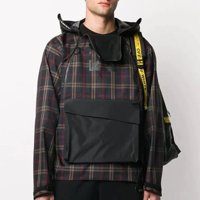 Fw20 Check-Pattern Lightweight Jacket