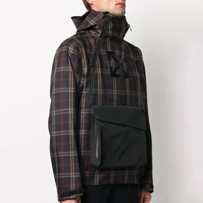 Fw20 Check-Pattern Lightweight Jacket
