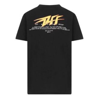 FW20 Flash Logo Applique Short-sleeve Tee Men’ s Black