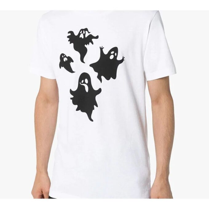 FW20 Ghost Print Ghost Printed Men White