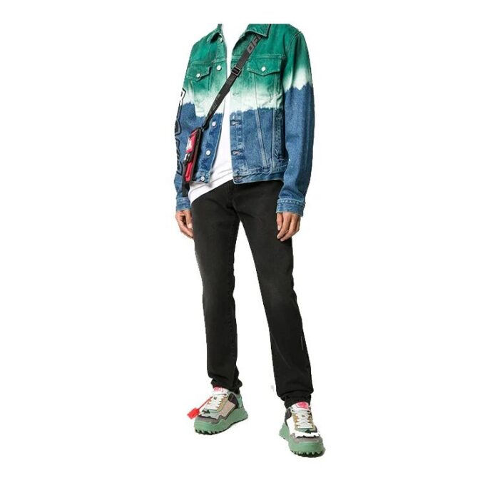Fw20 Gradient Tie Dye Denim Jacket