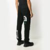 FW20 Hand Workers LogoPrinting Trousers Men Black