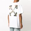 FW20 Human Skeleton Arrow Short-sleeve Tee Men’ s White
