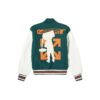Fw20 Logo Patches Varsity Jacket