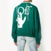 FW20 Logo Printing Pullover Men Green