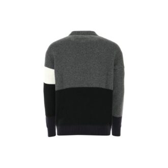 FW20 Logo Printing Sweater Men Grey