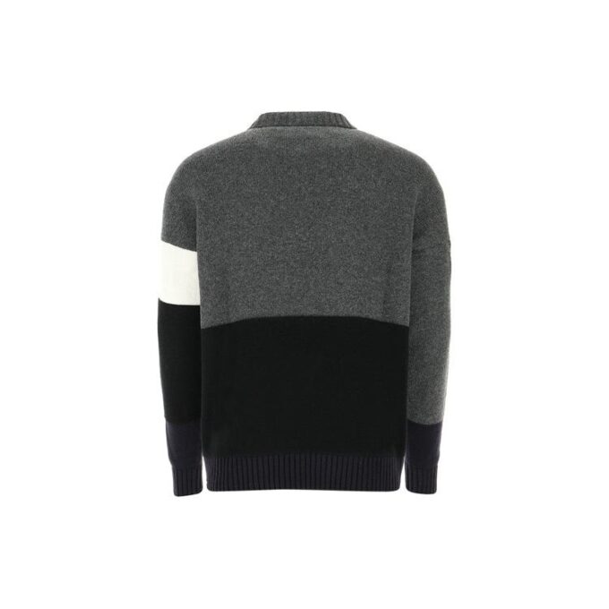 FW20 Logo Printing Sweater Men Grey