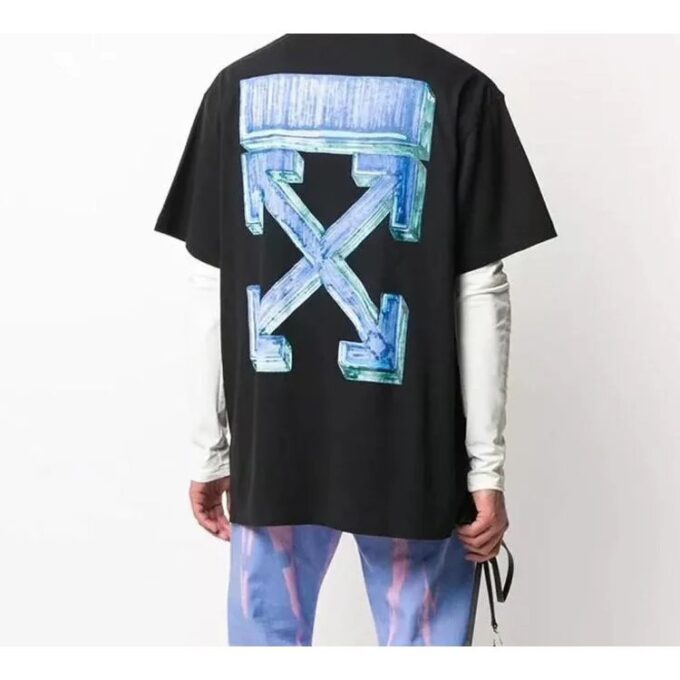 Fw20 Maker Arrows Print Short Sleeve Round Neck