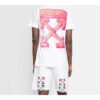 FW20 Marker Arrow Red Arrow Printed Men White