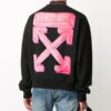 FW20 Marker Arrows Printing Pullover Men Black