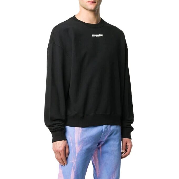 FW20 Marker Arrows Pullover Men Black