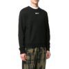 FW20 Masked Face Arrow Sweatshirt “Black White”