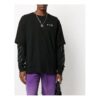 FW20 Mens Layered Logo-Print Long Sleeve