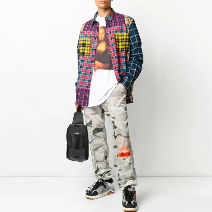 FW20 Mona Lisa Applique Tee Men’ s White
