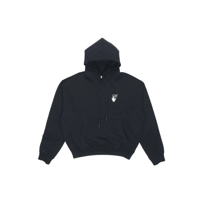 FW20 Painting Arrow Hooded Sweater Men’ s Black