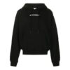 FW20 Printing Hooded Pullover Men Black